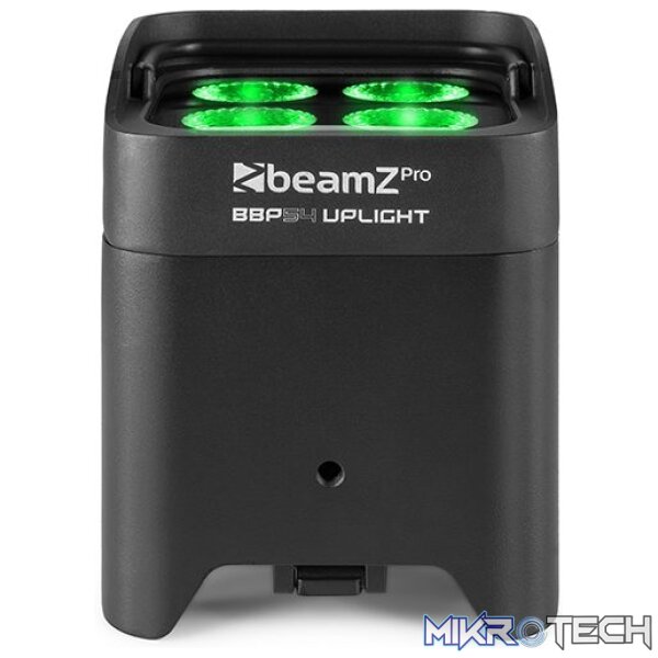 Beamzpro Bbp54 Led Battery Uplight Par Ip54 4X 12W Rgbawuv - Image 13