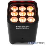 Beamzpro Bbp59 Led Battery Uplight Par Ip65 9X 12W Rgbawuv - Image 13