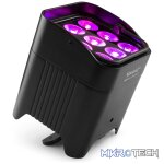 Beamzpro Bbp59 Led Battery Uplight Par Ip65 9X 12W Rgbawuv - Image 4