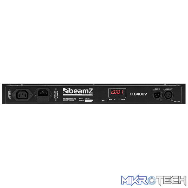 Beamz Lcb48 Led Uv Bar 18X 3W Uv - Image 3