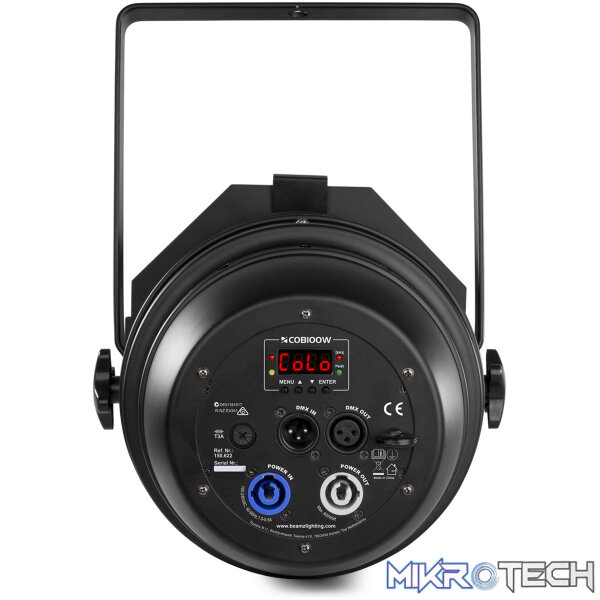 Beamz Cob100W Led Par Zoom Ip20 1X 100W Ww - Image 6