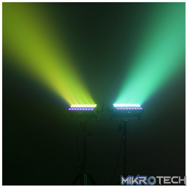 Beamz Lcb99 Led Bar 2-In-1 Effect Ip20 18X 3W/6W Rgbwuv - Image 10
