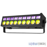 Beamz Lcb99 Led Bar 2-In-1 Effect Ip20 18X 3W/6W Rgbwuv - Image 4