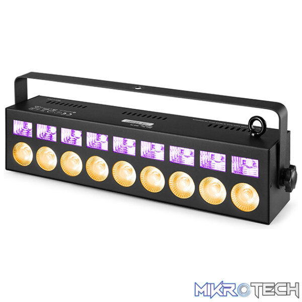 Beamz Lcb99 Led Bar 2-In-1 Effect Ip20 18X 3W/6W Rgbwuv - Image 6