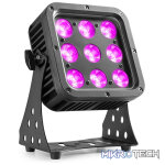 Beamzpro Starcolor72 Led Flood Light Ip65 9X 8W Rgbw