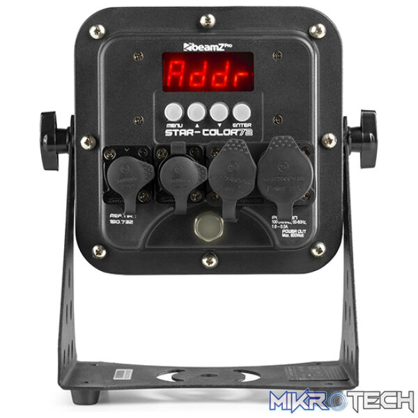 Beamzpro Starcolor72 Led Flood Light Ip65 9X 8W Rgbw - Image 4