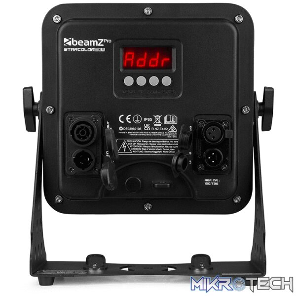 Beamzpro Starcolor205 Led Flood Light Ip65 24X 10W Rgba - Image 11