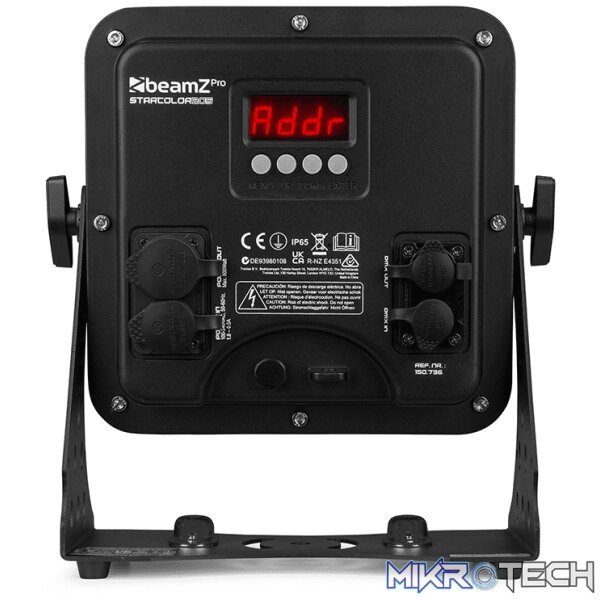 Beamzpro Starcolor205 Led Flood Light Ip65 24X 10W Rgba - Image 8
