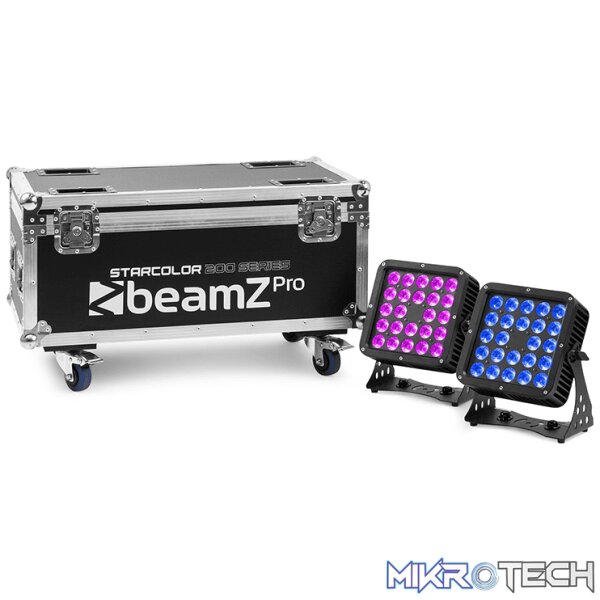 Beamz Pro - 	Fl200 Flightcase 6 Pcs Starcolor 200 And 205 Wash Lights - Image 2