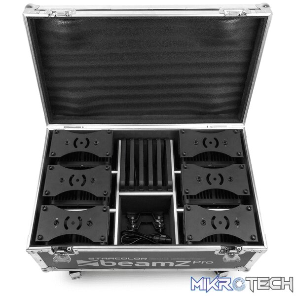 Beamz Pro - 	Fl200 Flightcase 6 Pcs Starcolor 200 And 205 Wash Lights - Image 9