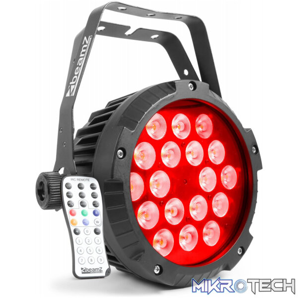 150760B_1 Beamzpro Bwa418 Led Par Ip65 18X 12W Rgbw - Image 1