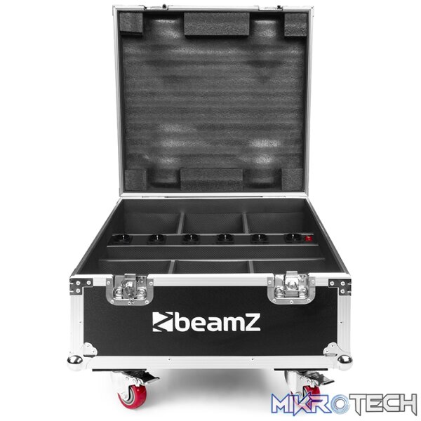 150781B_1 Beamz - Fcbp12 Flightcase For 6X Wbp912Ip/Wbp1212Ip With Charging - Image 1