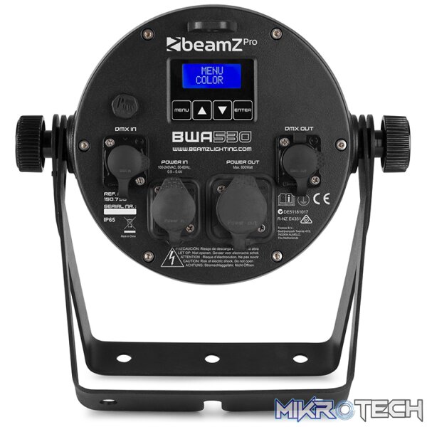 Beamzpro Bwa530 Led Par Ip65 7X 12W Rgbw - Image 4