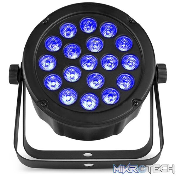 Beamz Slimpar45 Led Par Ip20 18X 3W Rgb - Image 2