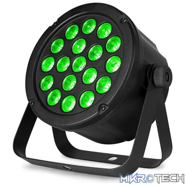 Beamz Slimpar45 Led Par Ip20 18X 3W Rgb - Image 3