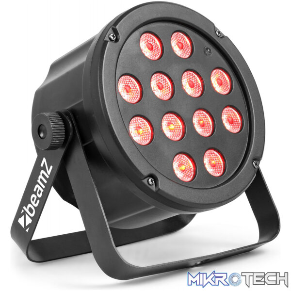 150900B_1 Beamz Slimpar35 Led Par Ip20 12X 3W Rgb - Image 1