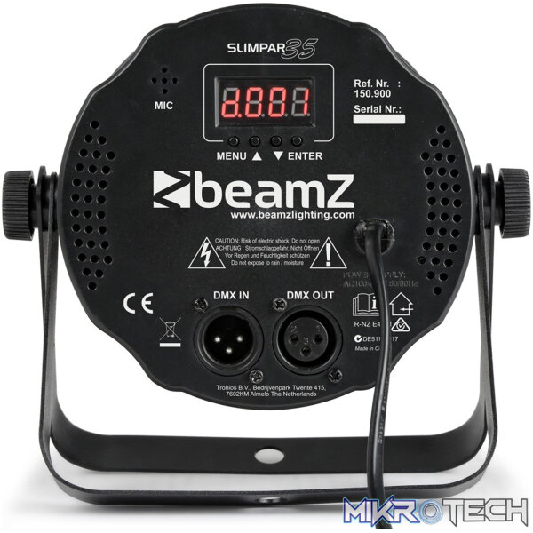 Beamz Slimpar35 Led Par Ip20 12X 3W Rgb - Image 2