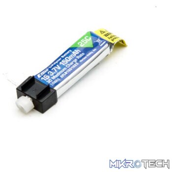 150mAh 1S 3.7V 25C LiPo Battery