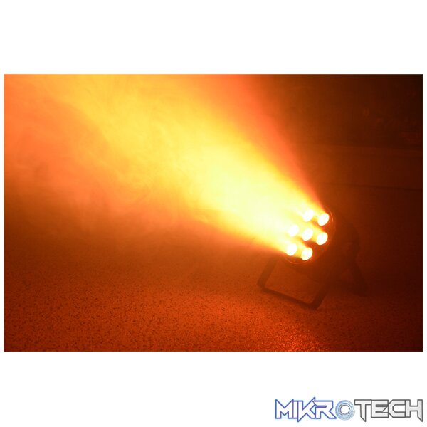 Beamz Flatpar Led Par 7X 18W Rgbwauv - Image 5