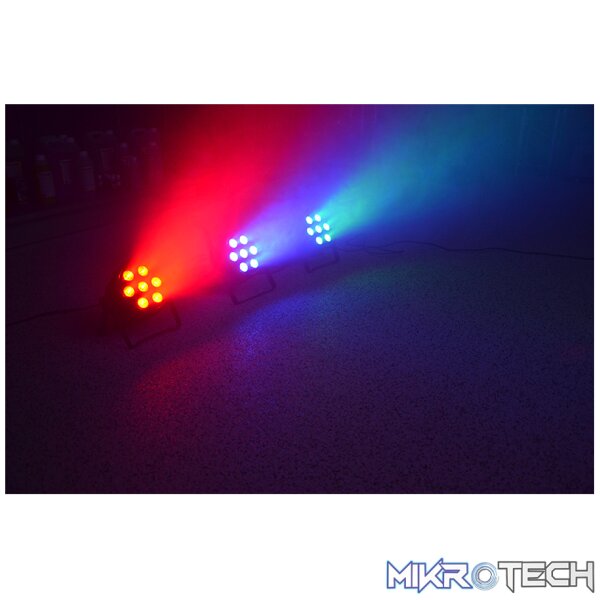Beamz Flatpar Led Par 7X 18W Rgbwauv - Image 8