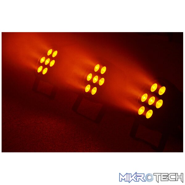 Beamz Flatpar Led Par 7X 18W Rgbwauv - Image 9