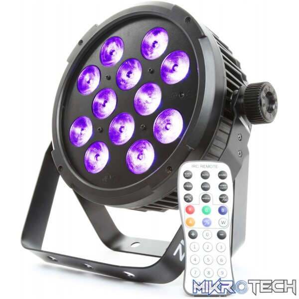 Beamz Bt300 Led Flat Par Ip20 12X 10W Rgbawuv - Image 2