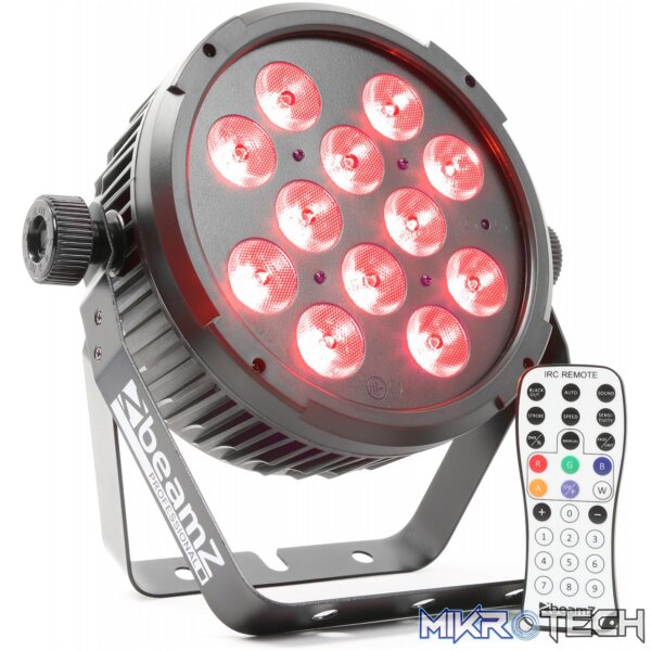 151313B_1 Beamzpro Bt310 Led Flat Par Ip20 12X 6W Rgba - Image 1