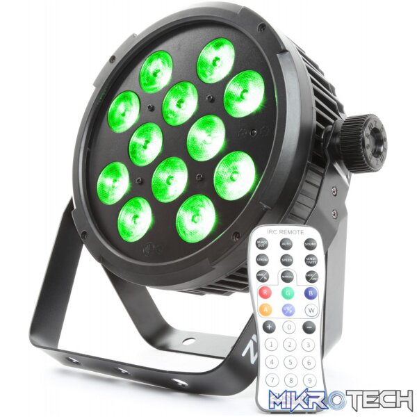 Beamzpro Bt310 Led Flat Par Ip20 12X 6W Rgba - Image 2