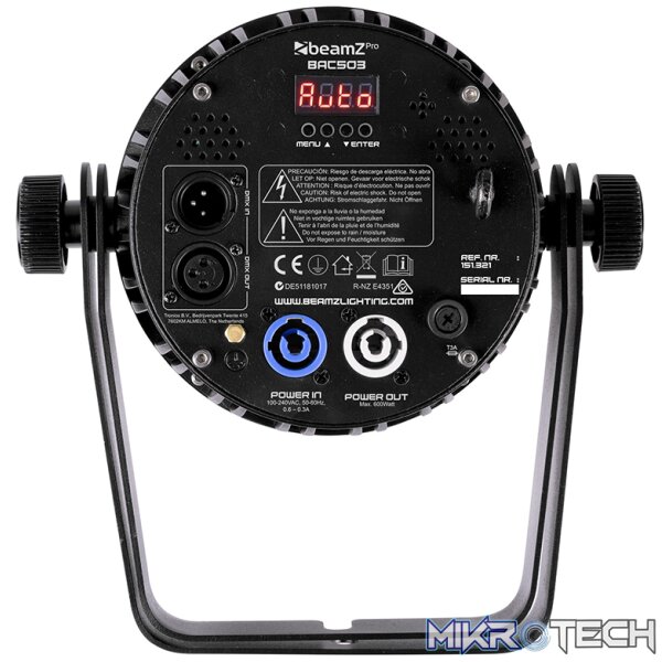 Beamzpro Bac503 Led Par Ip20 7X 10W Rgba - Image 5