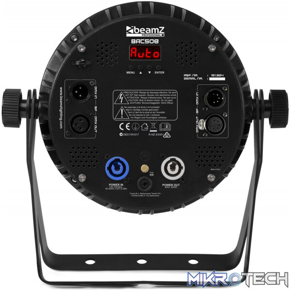 Beamzpro Bac508 Led Par Ip20 12X 14W Rgbacwwwuv - Image 3
