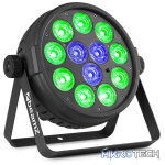 Beamz Bt400 Led Flat Par Ip20 12X 10W Rgbw