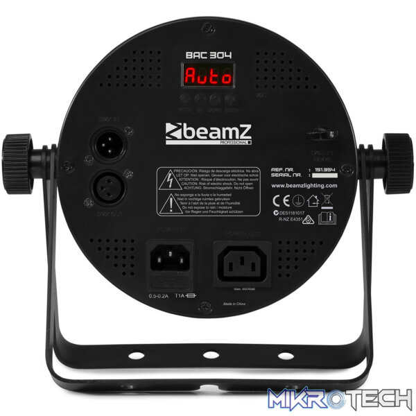 Beamzpro Bac304 Led Par Ip20 12X 8W Rgbw - Image 3