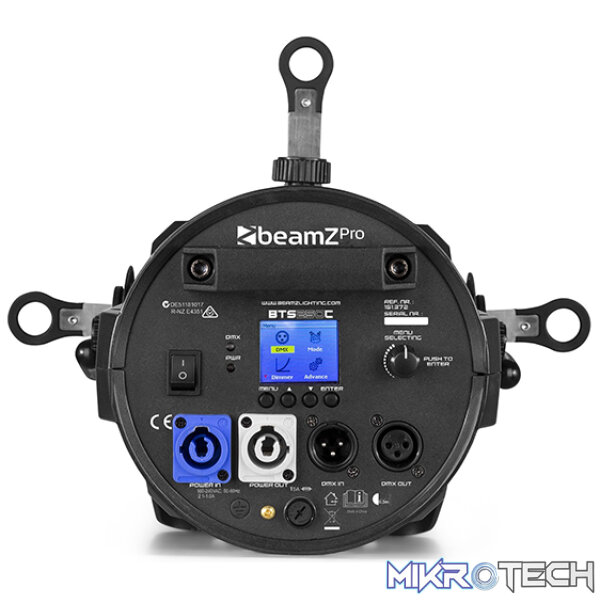 Beamzpro Bts250C Led Profile Spot Zoom Ip20 1X 250W Rgbw - Image 5