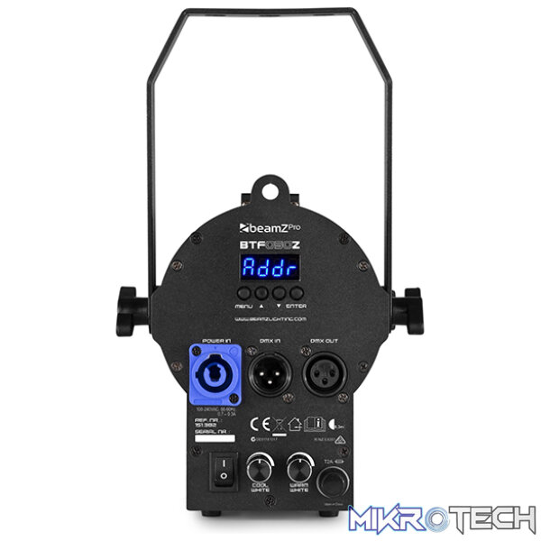 Beamzpro Btf50Z Led Fresnel Zoom Ip20 1X 50W Cw/Ww - Image 6