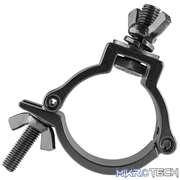 151413B_1 Beamz - Bc50B-100 Aluminium Slimline Coupler Black - Image 1