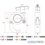 Beamz - Bc50-250T Aluminium Quick Trigger - Image 4