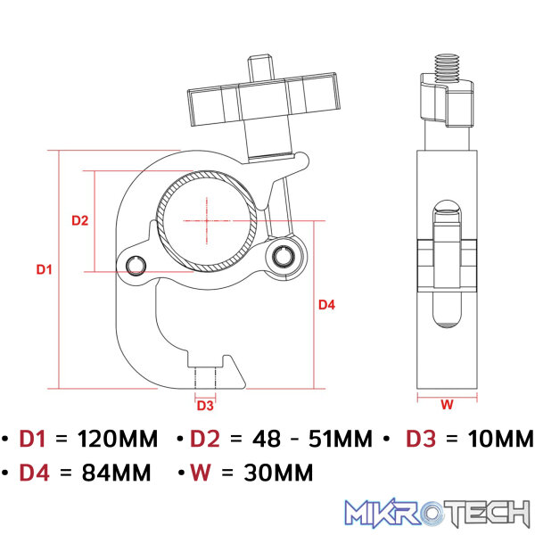 Beamz - Bc50-250T Aluminium Quick Trigger - Image 4