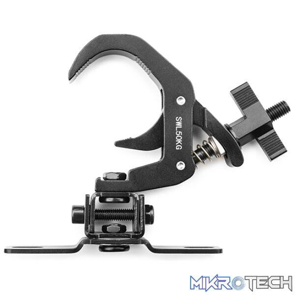 151478B_1 Beamz - Bc50B-75M Foldable Moving Head Clamp Black - Image 1