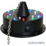 Beamz Mbw18Led Led Battery Mirror Ball Motor Rgbw