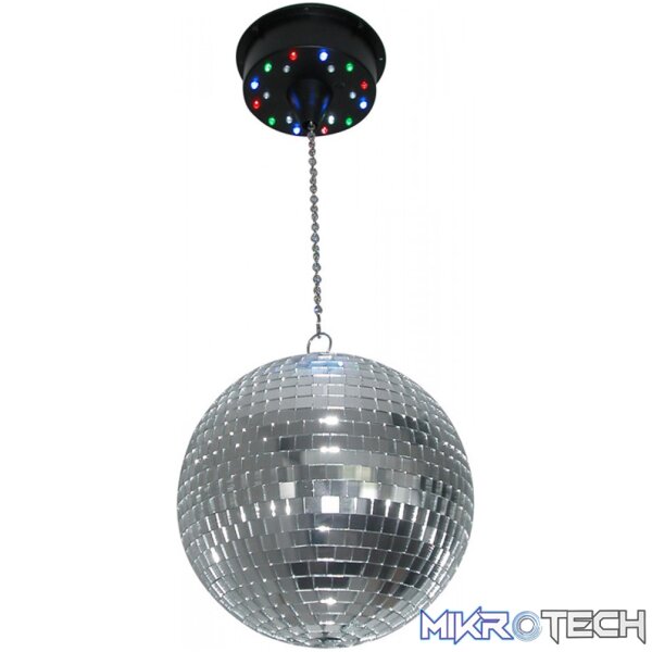 Beamz Mbw18Led Led Battery Mirror Ball Motor Rgbw - Image 2