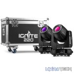 Beamzpro Ignite220 Led Moving Head Spot 1X 220W [2 In A Flightcase]