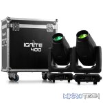 Beamzpro Ignite400 Led Moving Head Beam-Spot-Wash 1X 400W [2 In A Flightcase] - Image 2
