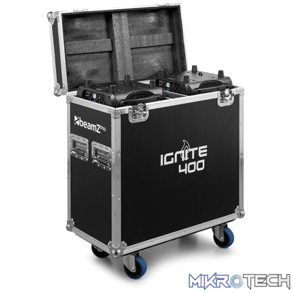 Beamzpro Ignite400 Led Moving Head Beam-Spot-Wash 1X 400W [2 In A Flightcase] - Image 7