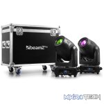 Beamzpro Ignite300A Led Moving Head Beam-Spot-Wash 1X 300W With Animation [2 In A Flightcase]
