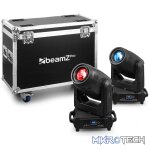 Beamzpro Ignite300A Led Moving Head Beam-Spot-Wash 1X 300W With Animation [2 In A Flightcase] - Image 3
