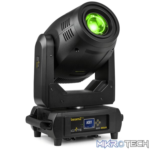 Beamzpro Ignite300A Led Moving Head Beam-Spot-Wash 1X 300W With Animation - Image 4