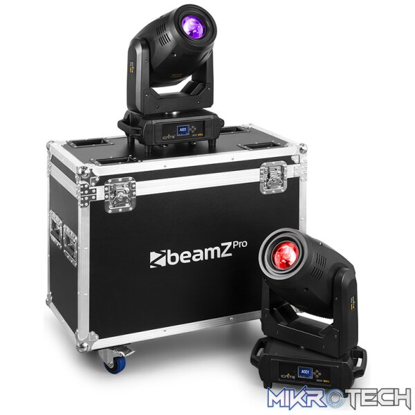Beamzpro Ignite300 Led Moving Head Beam-Spot-Wash 1X 300W [2 In A Flightcase] - Image 3