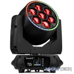 Beamzpro Mhl760 Led Moving Head Bee Eye Zoom 7X 60W Rgbw [2 In A Flightcase] - Image 3