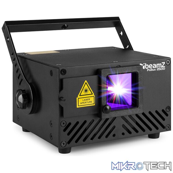 152528B_1-1 Beamz - Pollux 2500 Analog Laser Rgb - Image 1