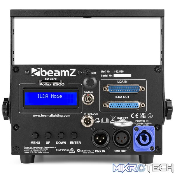 Beamz - Pollux 2500 Analog Laser Rgb - Image 7